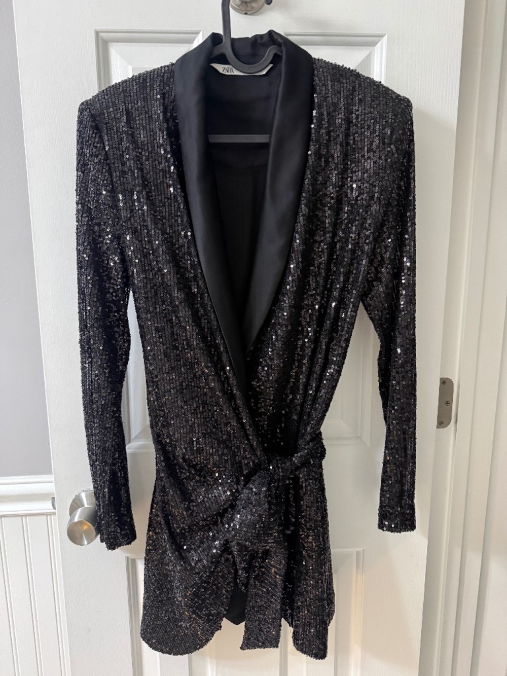 Zara sequin dress